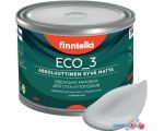 Краска Finntella Eco 3 Wash and Clean Tuuli F-08-1-1-LG166 2.7 л (серый)