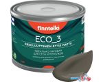 Краска Finntella Eco 3 Wash and Clean Taupe F-08-1-9-LG234 9 л (серо-коричневый)