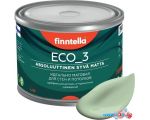 Краска Finntella Eco 3 Wash and Clean Omena F-08-1-3-LG201 9 л (светло-зеленый)