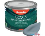Краска Finntella Eco 3 Wash and Clean Liuskekivi F-08-1-3-LG108 2.7 л (серый)