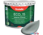 Краска Finntella Eco 15 Sammal F-10-1-3-FL052 2.7 л (серо-зеленый)
