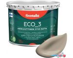 Краска Finntella Eco 3 Wash and Clean Taos F-08-1-3-LG151 2.7 л (бежевый хаки)