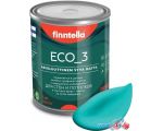 Краска Finntella Eco 3 Wash and Clean Akvamariini F-08-1-1-FL133 0.9 л (аквамар)
