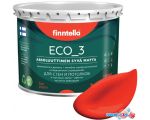 Краска Finntella Eco 3 Wash and Clean Puna Aurinko F-08-1-3-FL125 2.7 л (красный)