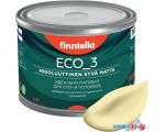 Краска Finntella Eco 3 Wash and Clean Sade F-08-1-1-LG172 0.9 л (светло-желтый)