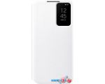 Чехол для телефона Samsung Smart Clear View Cover для S22+ (белый) цена