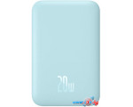 Внешний аккумулятор Baseus Magnetic Wireless PPCX020003 6000mAh (голубой)