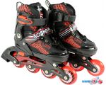 Роликовые коньки Cosmoride Skater (р. 35-38, черный/красный)
