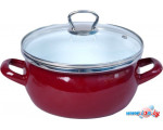 Кастрюля Omelia 1-2450111 (бордовый)