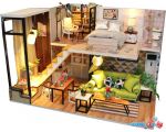 Румбокс Hobby Day DIY Mini House Скандинавский Лофт (M030)