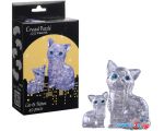 3Д-пазл Crystal Puzzle Кошка 90126 (серебристый)