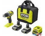 Ударная дрель-шуруповерт Ryobi HP RPD18C-220S 5133004982 (с 2-мя АКБ 2 Ah, сумка)