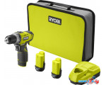 Дрель-шуруповерт Ryobi RCD1201-220S 5133005059 (с 2-мя АКБ, сумка)
