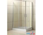 Душевой уголок BelBagno UNO-195-AH-2-120/100-C-Cr (прозрачное стекло)