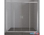 Душевая дверь BelBagno UNIQUE-BF-2-150/180-C-Cr (прозрачное стекло)