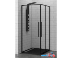 Душевой уголок RGW SV-31B 100x100 (черный/прозрачное стекло)