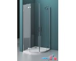 Душевой уголок BelBagno KRAFT-R-2-100-C-Cr (прозрачное стекло)