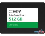 SSD CBR Lite 512GB SSD-512GB-2.5-LT22 в интернет магазине