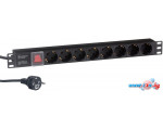 Блок розеток ExeGate ServerPro PDU-19H802 Al-8S-EU1.8CU-SW