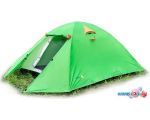 Треккинговая палатка Sundays ZC-TT007-4P v2 (зеленый/желтый)