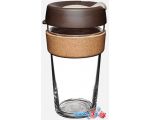 Многоразовый стакан KeepCup Brew Cork L Almond 454мл (коричневый)