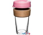 Многоразовый стакан KeepCup Brew Cork L Saskatoon 454мл (розовый)