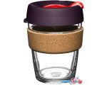 Многоразовый стакан KeepCup Brew Cork M Red Bells 340мл (бордовый)