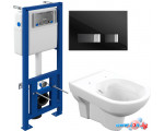 Унитаз Cersanit City New Clean On MZ-CITY-COn + IN-MZ-LINK PRO + P-BU-MOV/Blg/Gl