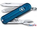 Мультитул Victorinox Classic SD Transparent (темно-синий)