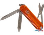 Мультитул Victorinox Classic SD Transparent (оранжевый)