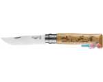 Складной нож Opinel N°8 Animalia 2020 (заяц)