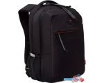 Школьный рюкзак Grizzly RB-356-5/4 (черный/красный)