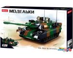 Конструктор Sluban Модельки Боевой танк M38-B0839