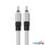 Кабель Baseus CoolPlay Series Fast Charging Data Cable 100W USB Type-C - USB Type-C (2 м, белый) в Могилёве фото 2