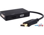 Адаптер USBTOP DisplayPort – HDMI/VGA/DVI