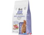 Сухой корм для кошек Brit Care Superpremium Anti-Hairball с белой рыбой и индейкой (вывод шерсти) 1.5 кг