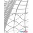 Подвесное кресло M-Group Капля Лори 11530102 (белый ротанг/бордовая подушка) в Могилёве фото 3