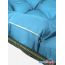 Подвесной диван M-Group Лежебока 11180303 (с серым ротангом/голубая подушка) в Могилёве фото 1