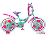Детский велосипед Favorit Kitty 18 KIT-18GN (розовый/бирюзовый)