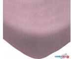 Постельное белье Luxsonia Махра на резинке 90x200 Мр0020-9 (фиолетовый)