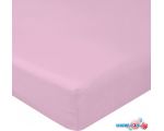 Постельное белье Luxsonia Сатин на резинке 160x200 Мр0001 (розовый)