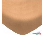 Постельное белье Luxsonia Махра на резинке 140x200 Мр0020-2 (персиковый) цена