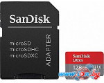 Карта памяти SanDisk Ultra SDSQUAB-128G-GN6MA 128GB (с адаптером)