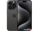 Смартфон Apple iPhone 15 Pro 256GB (черный титан)
