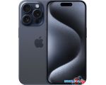 Смартфон Apple iPhone 15 Pro 1TB (синий титан)