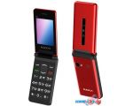 Кнопочный телефон Maxvi E9 (красный)