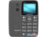 Кнопочный телефон Maxvi B110 (серый)