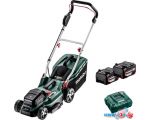 Газонокосилка Metabo RM 36-18 LTX BL 36 T0525 (с 2-мя АКБ)