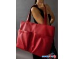 Женская сумка MT.style Тоут с двумя карманами (красный)