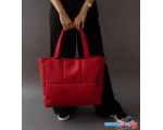 Женская сумка MT.style Тоут из экокожи (красный)